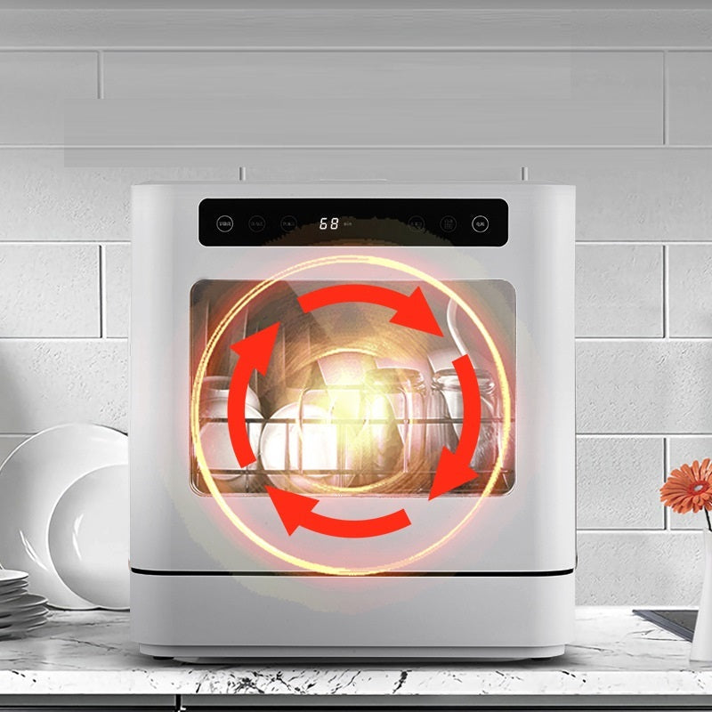 Mini Automatic Countertop Dishwasher