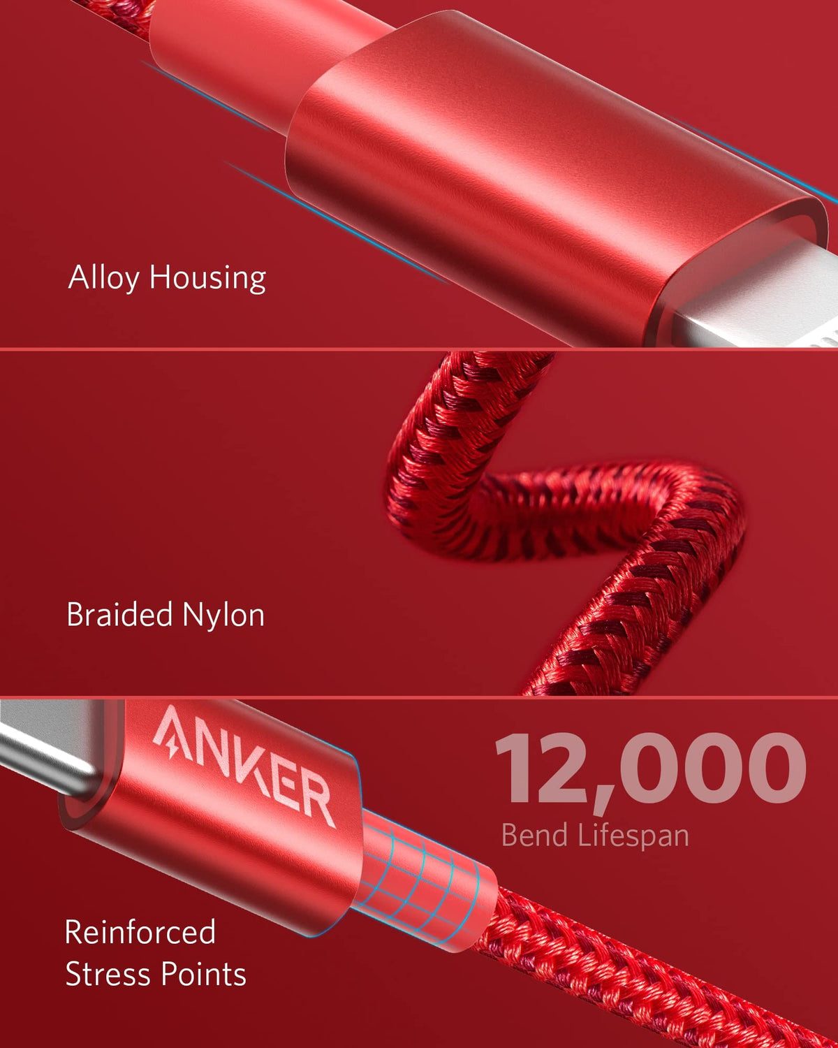 Anker 331 USB-C to Lightning Cable