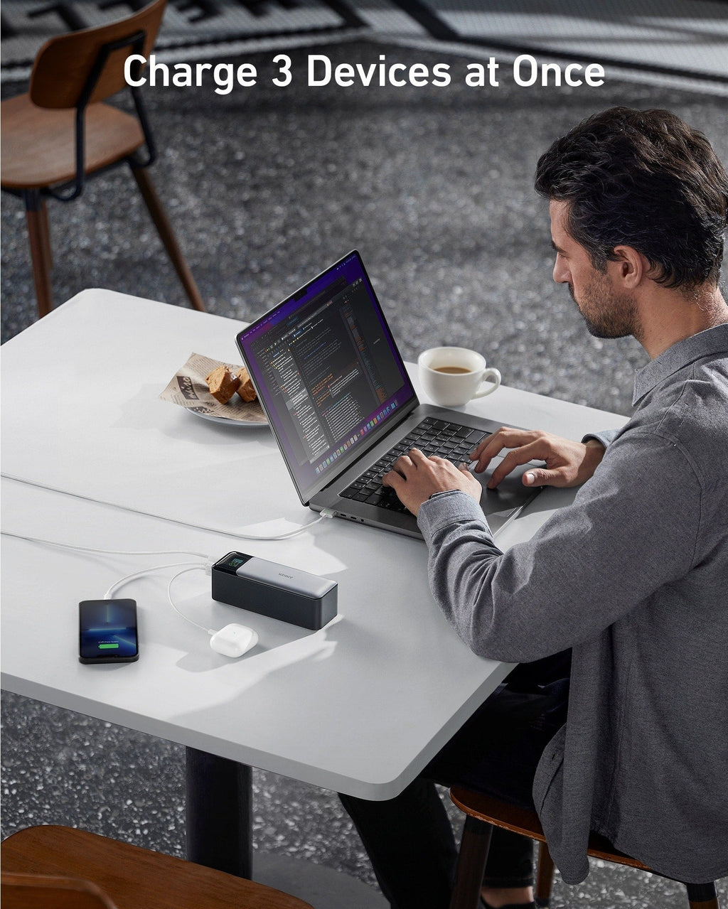 Anker 737 Power Bank (PowerCore 24K) - 140W, 24,000mAh