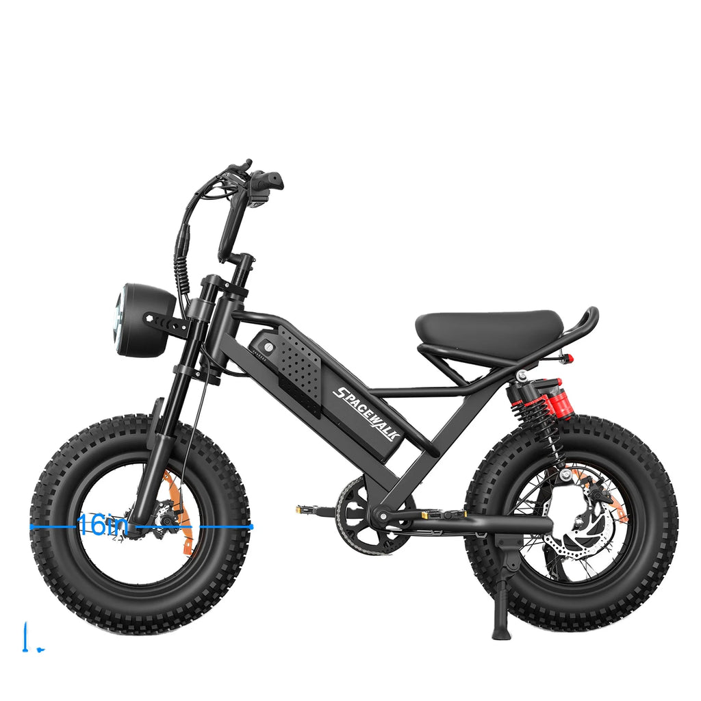 Kids Electric Bike 750W Fat Tire Mountain E-bike US Warehouse Wholesale Mini Electric Cycle for Boys Dropshipping Ready-0