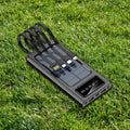 LED Portable Solarsync Power Bank - Solar Charging, Multi-Port