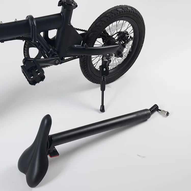 Folding Electric Bike - 16in Tires, 250W Lithium Battery