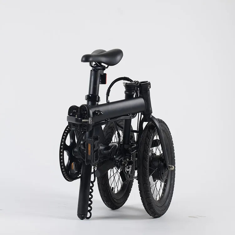 Folding Electric Bike - 16in Tires, 250W Lithium Battery