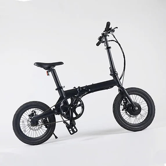 Folding Electric Bike - 16in Tires, 250W Lithium Battery