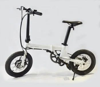 Folding Electric Bike - 16in Tires, 250W Lithium Battery